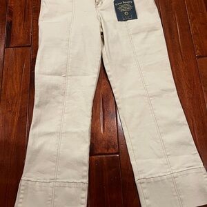 Democracy Cream Ankle Pants